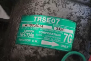 TRSE07 2011ROK 34657879 Компрессор кондиционера Honda Jazz 3 Арт e12475849, вид 2