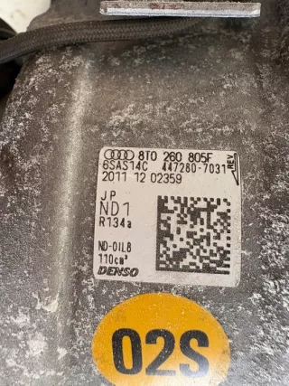 8T0260805F Компрессор кондиционера Audi A4 B8 Арт e12474499, вид 2