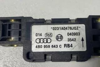 4B0959643C Датчик удара Audi A6 C5 (S6,RS6) Арт e12467902, вид 1
