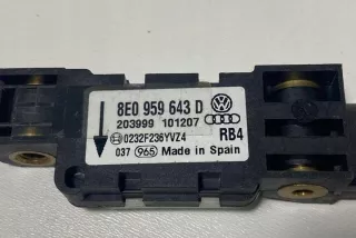 8E0959643D Датчик удара Audi A4 B6 Арт e12467708, вид 3