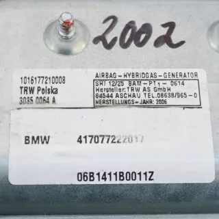 417077222017 Подушка безопасности BMW 7 E65/E66 Арт e12466863, вид 1