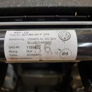 1189470 Подлокотник Volkswagen Passat B7 Арт e12459192, вид 4