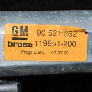 119951200 Моторчик стеклоподъемника Opel Astra G Арт e12458919, вид 6