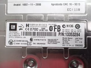13353284 Блок управления (другие) Opel Zafira C Арт e12452308, вид 4