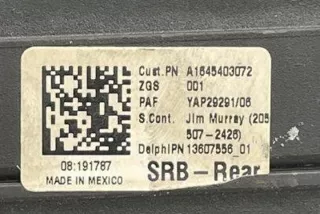 W164 A1645403072 Блок предохранителей Mercedes ML W164 Арт e12440899, вид 3