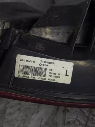 A2129060703 Фонарь задний левый Mercedes E C207 Арт e12429530, вид 4