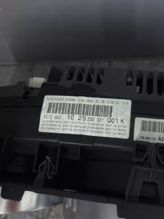 A2129001025 Щиток приборов (приборная панель) Mercedes E C207 Арт e12428621, вид 4