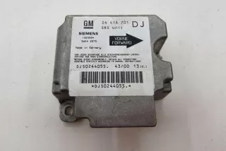 24416701 Блок AirBag Opel Vectra B Арт e12428121, вид 1