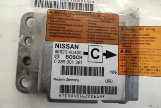 988204U400 Блок AirBag Nissan Almera N16 Арт e12427901, вид 2