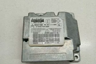 9664217980 Блок AirBag Citroen C4 2 Арт e12427290, вид 1