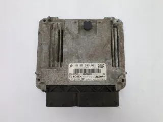 0281019798 Блок управления двигателем Opel Astra G Арт e12421782, вид 1