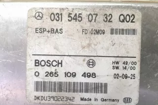 0315450732Q02 Блок управления двигателем Mercedes CLK W208 Арт e12421278, вид 1