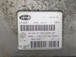 55196261 Блок управления двигателем Fiat Panda 2 Арт e12420586, вид 4