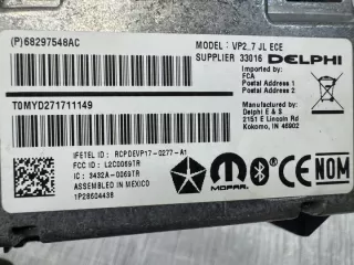 P68297548AC Блок навигации Jeep Wrangler JK restailing Арт e12418441, вид 3