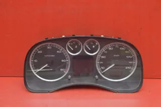 P9636708880 Щиток приборов (приборная панель) Peugeot 307 Арт e12410322, вид 1