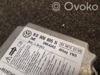 1K0909605N Блок AirBag Volkswagen Golf 5 Арт e12409552, вид 3