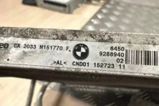 64509288940 Радиатор кондиционера BMW 1 F20/F21 Арт e12405115, вид 3