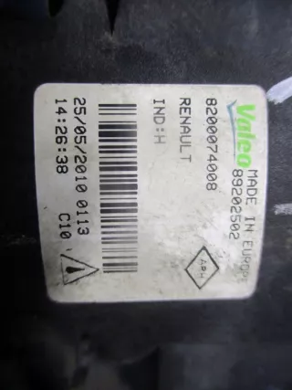 8200074008 Фара противотуманная правая Renault Grand Scenic 3 Арт e12400830, вид 6