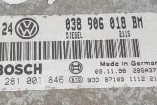 0281001846 Блок управления двигателем Volkswagen Golf 4 Арт e12393034, вид 2