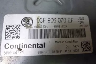 03F906070EF Блок управления двигателем Skoda Fabia 2 Арт e12392514, вид 2
