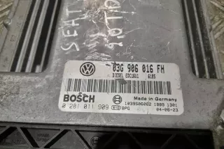 03G906016FH Блок управления двигателем Seat Toledo 3 Арт e12392477, вид 1
