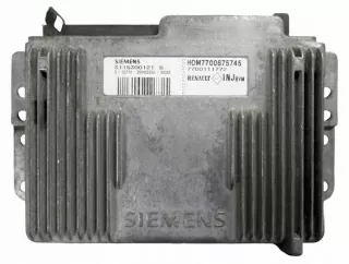 7700111772 Блок управления двигателем Renault Scenic 1 Арт e12392243, вид 1