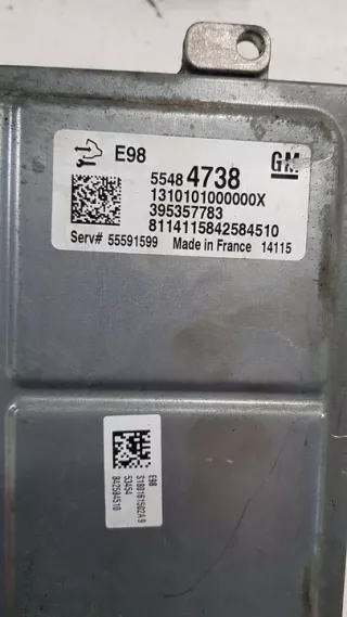 13591610 Блок управления двигателем Opel Astra J Арт e12390950, вид 16