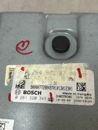 A2649000700 0261S20343 Блок управления двигателем Mercedes C W205 Арт e12390369, вид 3