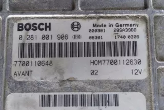 HOM7700112630 Блок управления двигателем Citroen Xsara Арт e12389395, вид 2