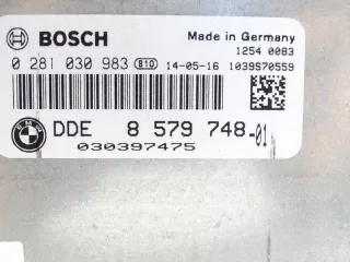 8579748 0281030983 Блок управления двигателем BMW 5 F10/F11/GT F07 Арт e12388647, вид 3