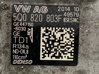 5Q0820803F LORK-535-58946 Компрессор кондиционера Volkswagen Golf 7 Арт e12384920, вид 4