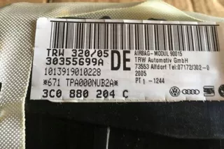 3C0880204C Подушка безопасности Volkswagen Passat B6 Арт e12382390, вид 1
