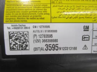 12783595 Подушка безопасности Opel Zafira C Арт e12380727, вид 4