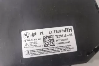 7239616 Подушка безопасности BMW 1 F20/F21 Арт e12376692, вид 1
