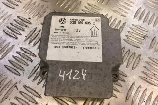 6Q0909605C Блок AirBag Volkswagen Passat B7 Арт e12365114, вид 2