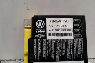 39113009 Блок AirBag Volkswagen Passat B7 Арт e12365074, вид 2