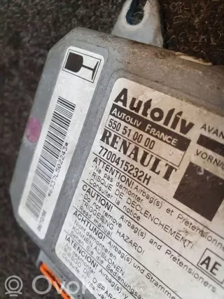 550510000 Блок AirBag Renault Scenic 1 Арт e12364760, вид 3