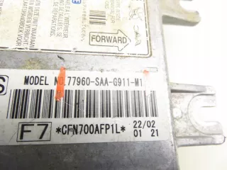 77960SAAG911M1 Блок AirBag Honda Jazz 2 Арт e12363996, вид 10