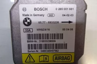 6933238 Блок AirBag BMW 3 E46 Арт e12363225, вид 4