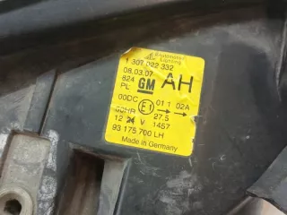1307022332 1999-2006 Фара левая Opel Zafira A Арт e12361396, вид 2