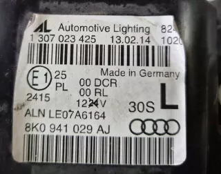 8K0941029AJ Фара левая Audi A4 B8 Арт e12355737, вид 2
