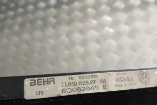 6Q0820411E Радиатор кондиционера Seat Ibiza 3 Арт e12355571, вид 3