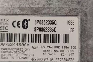 8P0862335Q Блок управления (другие) Audi A4 B7 Арт e12351467, вид 2