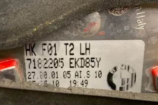 7182205 Фонарь задний левый BMW 7 F01/F02 Арт e12344424, вид 4