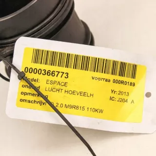 8200914647A Расходомер воздуха Renault Megane 3 Арт e12333743, вид 1