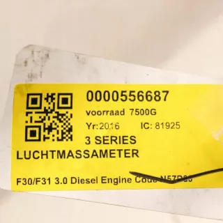 7804150 Расходомер воздуха BMW 5 E60/E61 Арт e12331844, вид 2