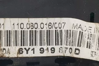 6Y1919870D Щиток приборов (приборная панель) Skoda Fabia 1 Арт e12330221, вид 2