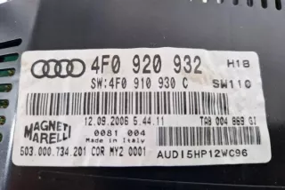 503000734201 Щиток приборов (приборная панель) Audi A6 C6 (S6,RS6) Арт e12327068, вид 3