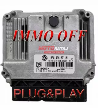 03G906021ML Блок управления двигателем Volkswagen Touran 1 Арт e12322073, вид 1