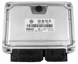 038906019MQ Блок управления двигателем Volkswagen Golf 4 Арт e12321442, вид 1
